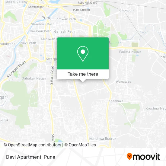 Devi Apartment map