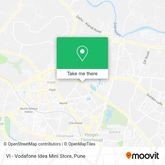 VI - Vodafone Idea Mini Store map