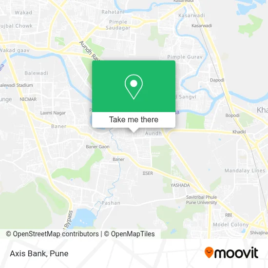 Axis Bank map