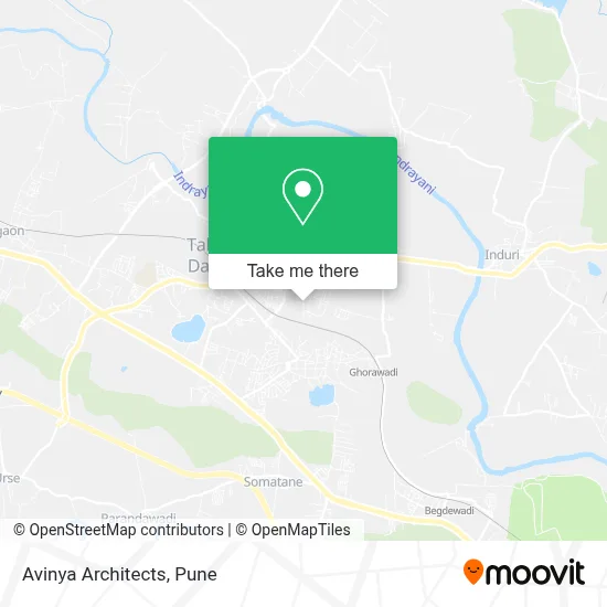 Avinya Architects map