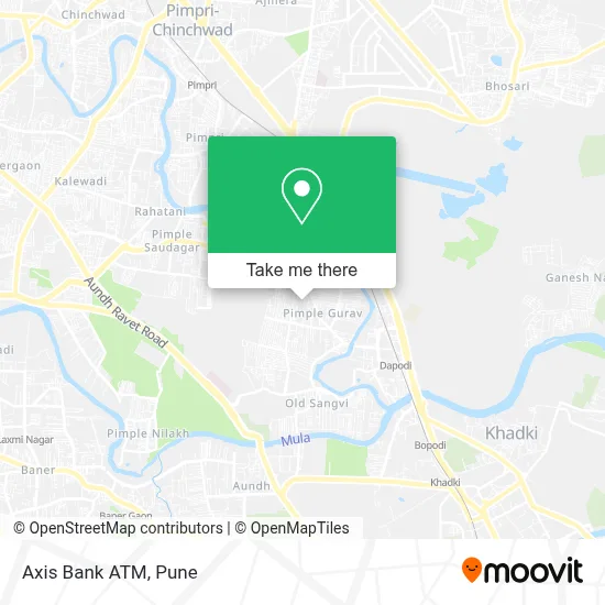 Axis Bank Atm map
