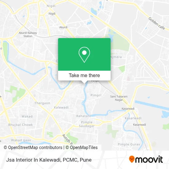 Jsa Interior In Kalewadi, PCMC map