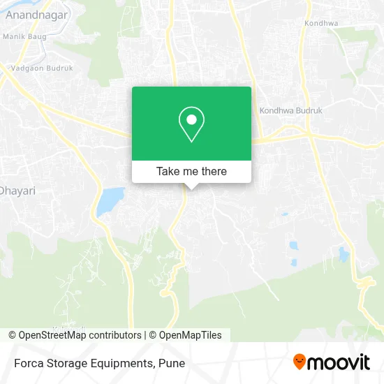 Forca Storage Equipments map
