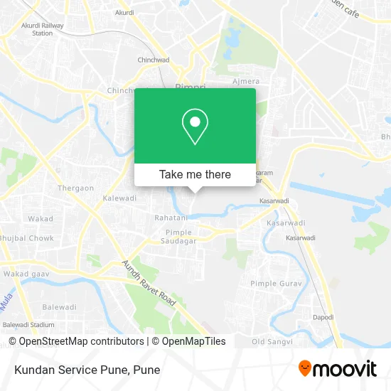 Kundan Service Pune map