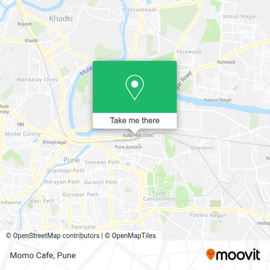 Momo Cafe map