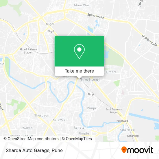 Sharda Auto Garage map