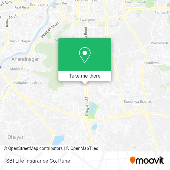 Sbi Life Insurance Co map
