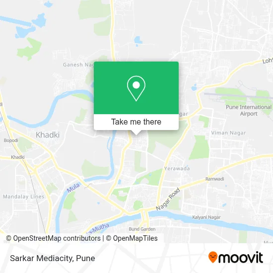 Sarkar Mediacity map
