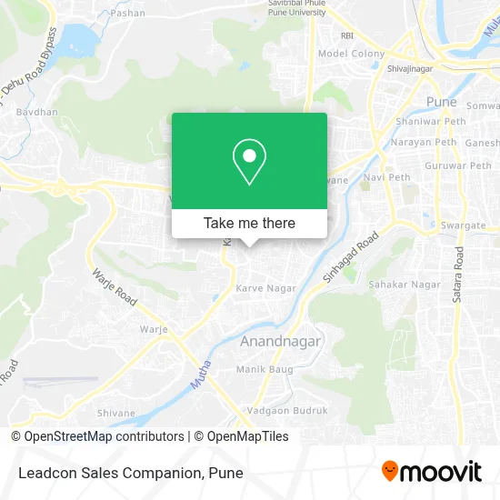 Leadcon Sales Companion map