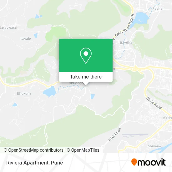 Riviera Apartment map