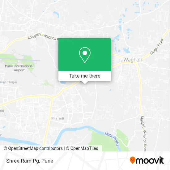 Shree Ram Pg map
