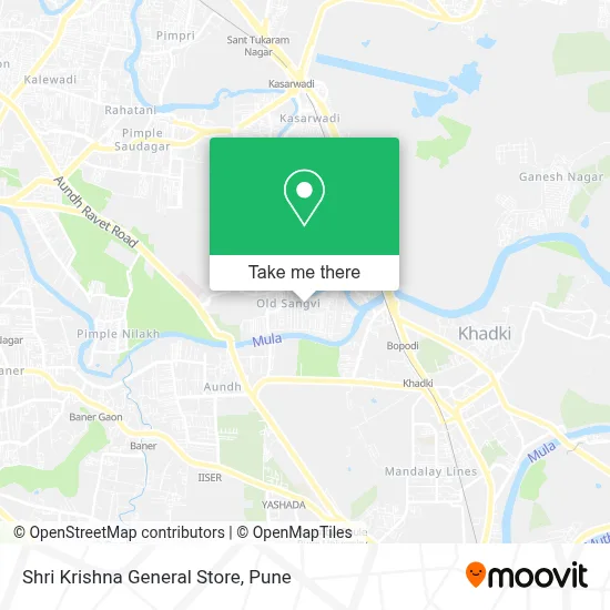 Shri Krishna General Store map