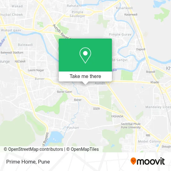 Prime Home map