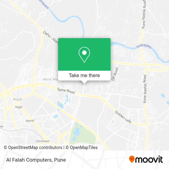 Al Falah Computers map