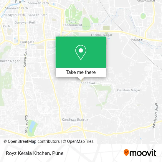 Royz Kerala Kitchen map