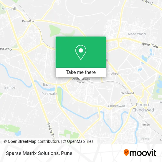 Sparse Matrix Solutions map