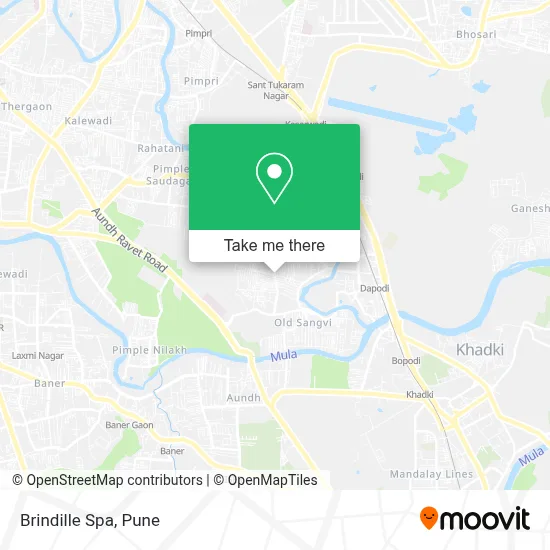 Brindille Spa map