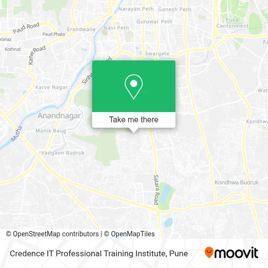 Credence IT Professional Training Institute map