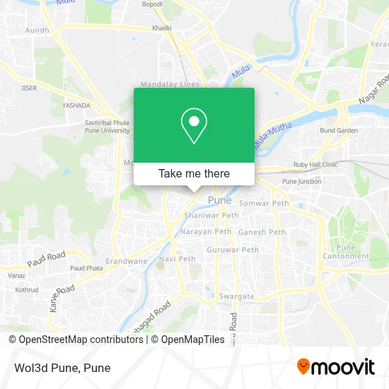 Wol3d Pune map