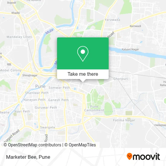 Marketer Bee map