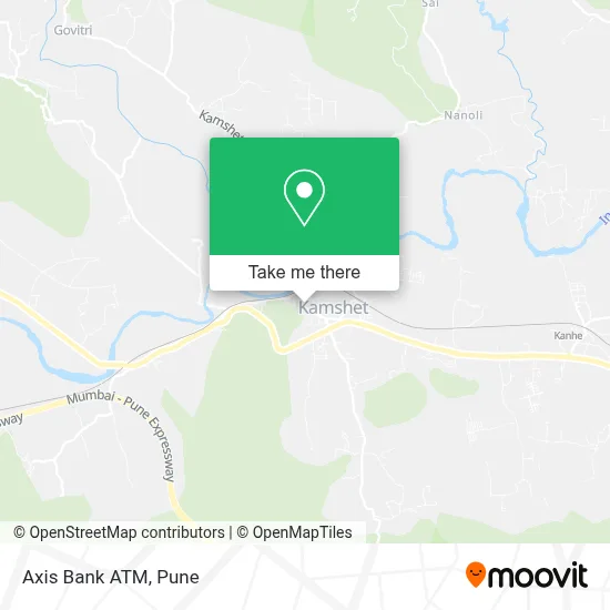 Axis Bank Atm map