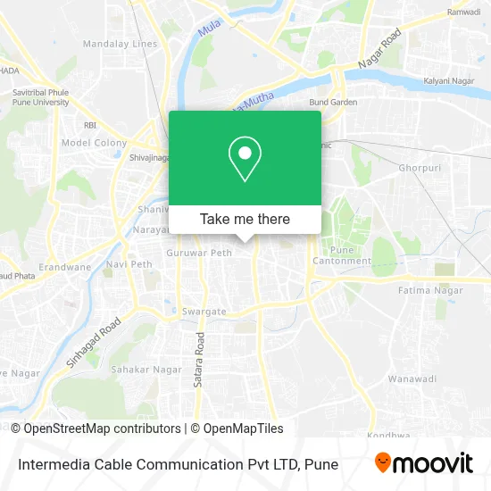 Intermedia Cable Communication Pvt LTD map