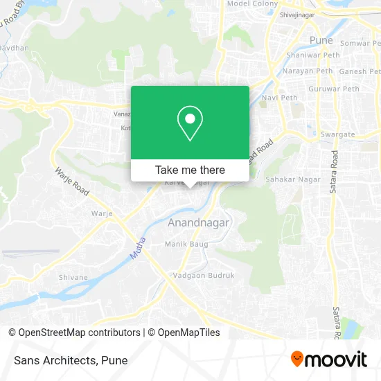 Sans Architects map