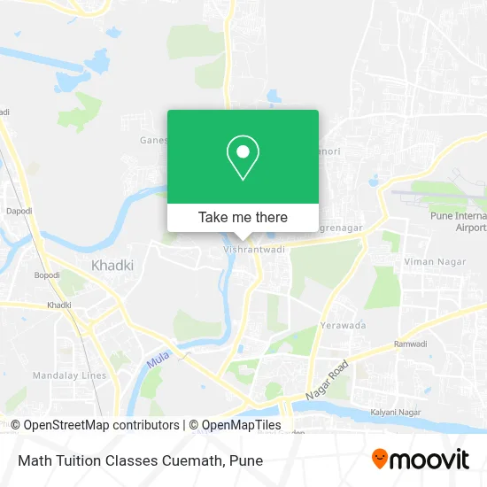 Math Tuition Classes Cuemath map