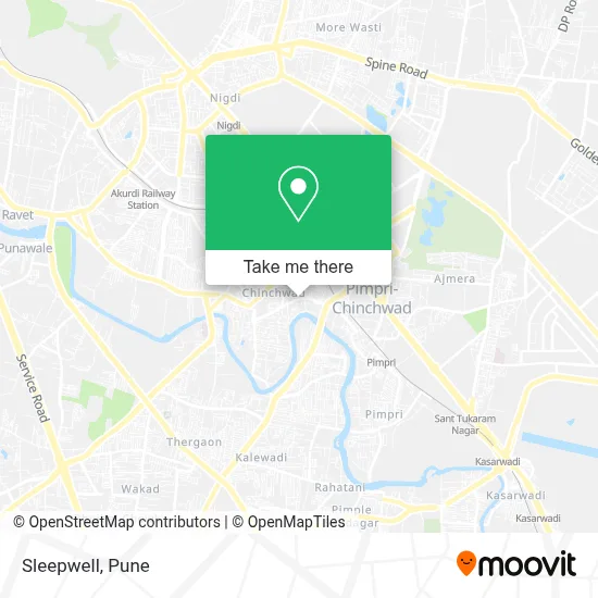 Sleepwell map