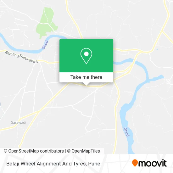 Balaji Wheel Alignment And Tyres map