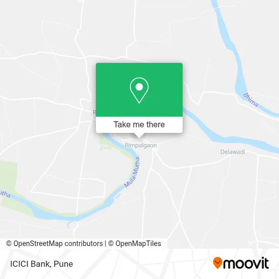 ICICI Bank map