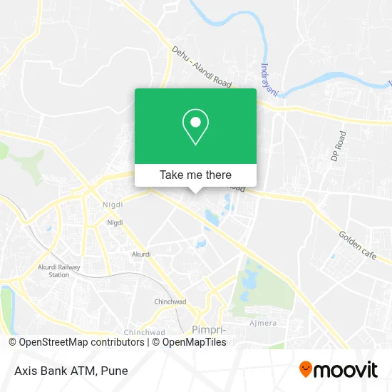Axis Bank Atm map
