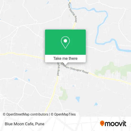 Blue Moon Cafe map