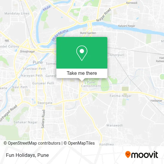 Fun Holidays map