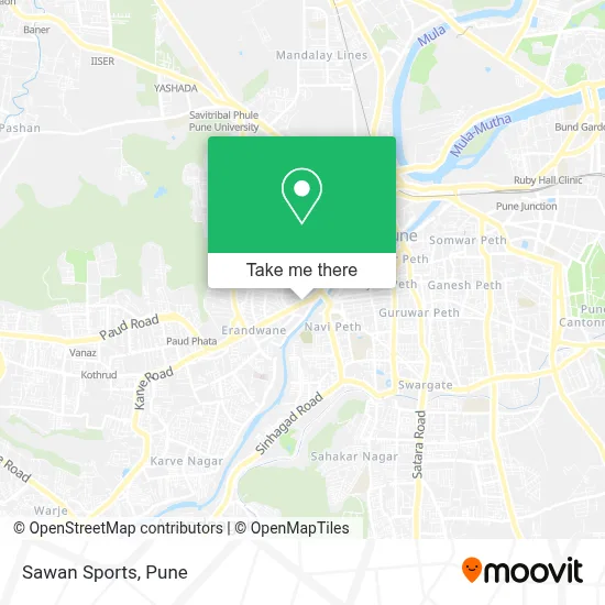 Sawan Sports map