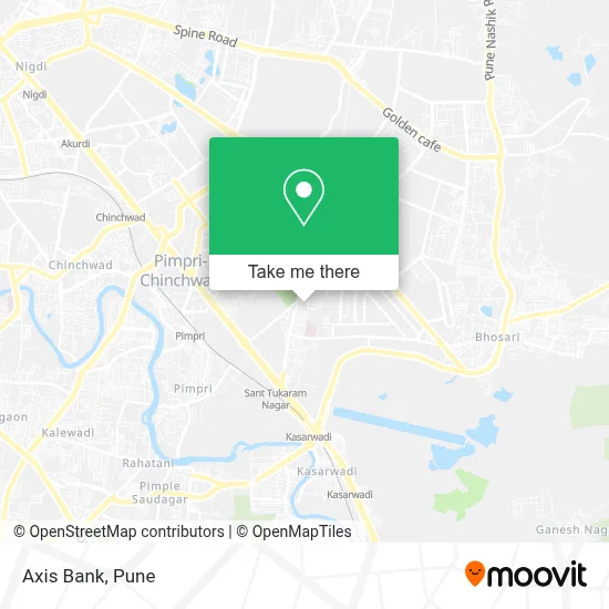 Axis Bank map