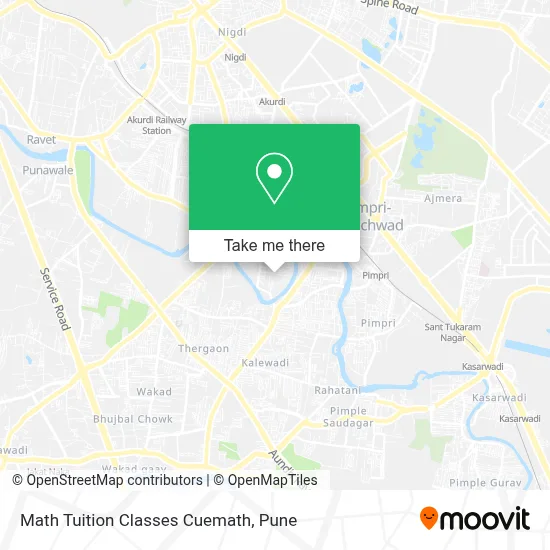 Math Tuition Classes Cuemath map