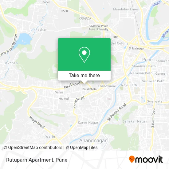 Rutuparn Apartment map
