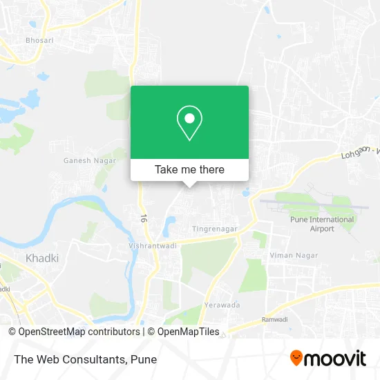 The Web Consultants map