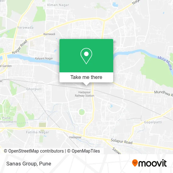 Sanas Group map