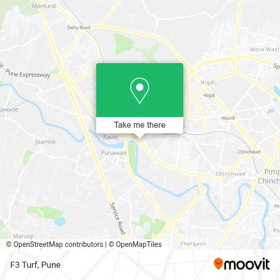 F3 Turf map