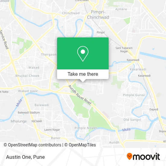 Austin One map