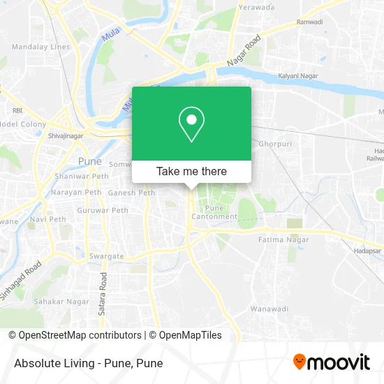 Absolute Living - Pune map
