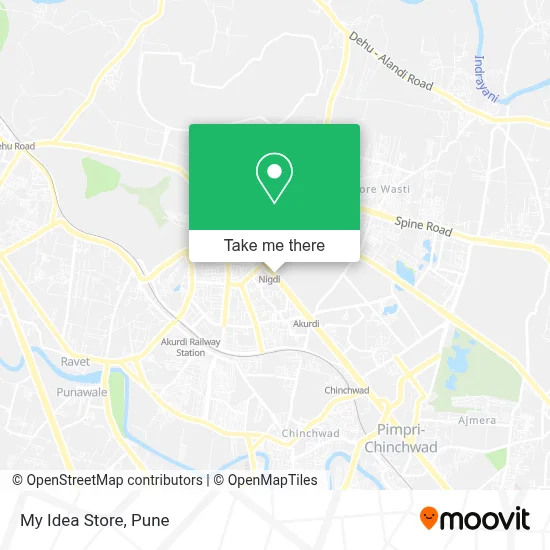 My Idea Store map