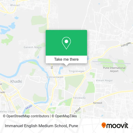 Immanuel English Medium School map