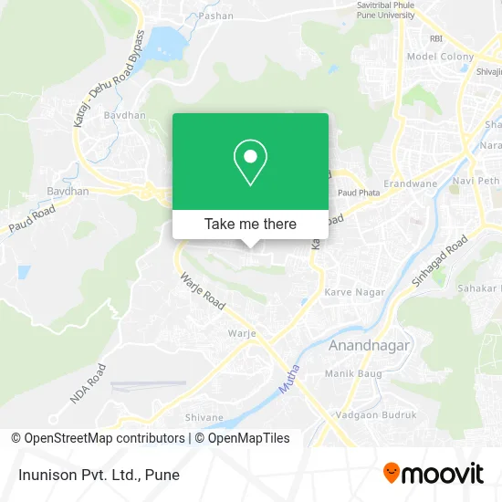 Inunison Pvt. Ltd. map