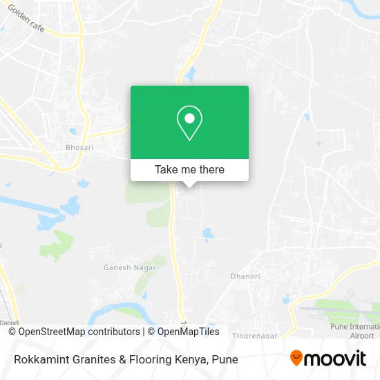 Rokkamint Granites & Flooring Kenya map