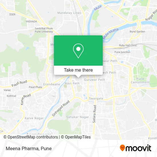 Meena Pharma map