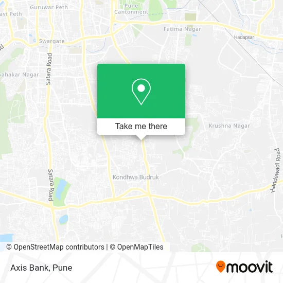 Axis Bank map