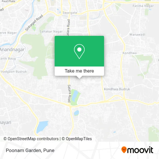 Poonam Garden map